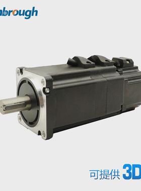 60刹车无刷电机DC48V200W3000RPM机身长99轴径14