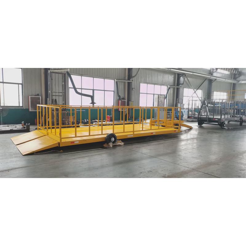平板拖车底盘放框物流托盘架式平板拖车牵引运输拖车平板2吨5吨