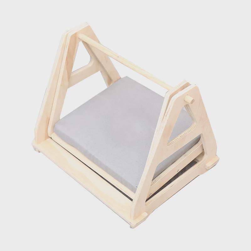 木质宠物秋千实木猫窝吊床宠物摇摇床可拆卸宠物猫家用悬挂猫床