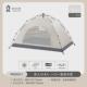 户外露营单层帐篷2 休闲帐 3人家庭自动速开野外露营一居室便携式