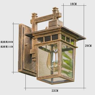 欧式外墙壁灯大门口防水庭院灯阳台墙灯楼梯过道户外灯室外壁灯