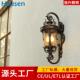 欧式 室外壁灯防水灯大号别墅墙户外阳台灯走廊灯过道灯门前灯铝