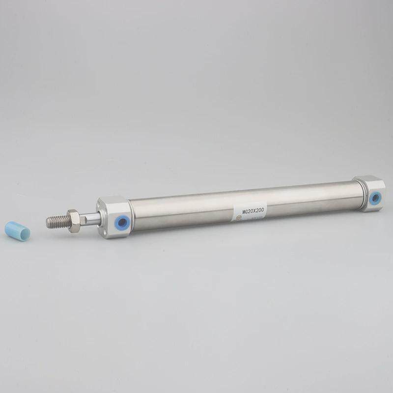 亚德客型不锈钢迷你气缸MG32X50/75/100/125/150/175/200/225/250