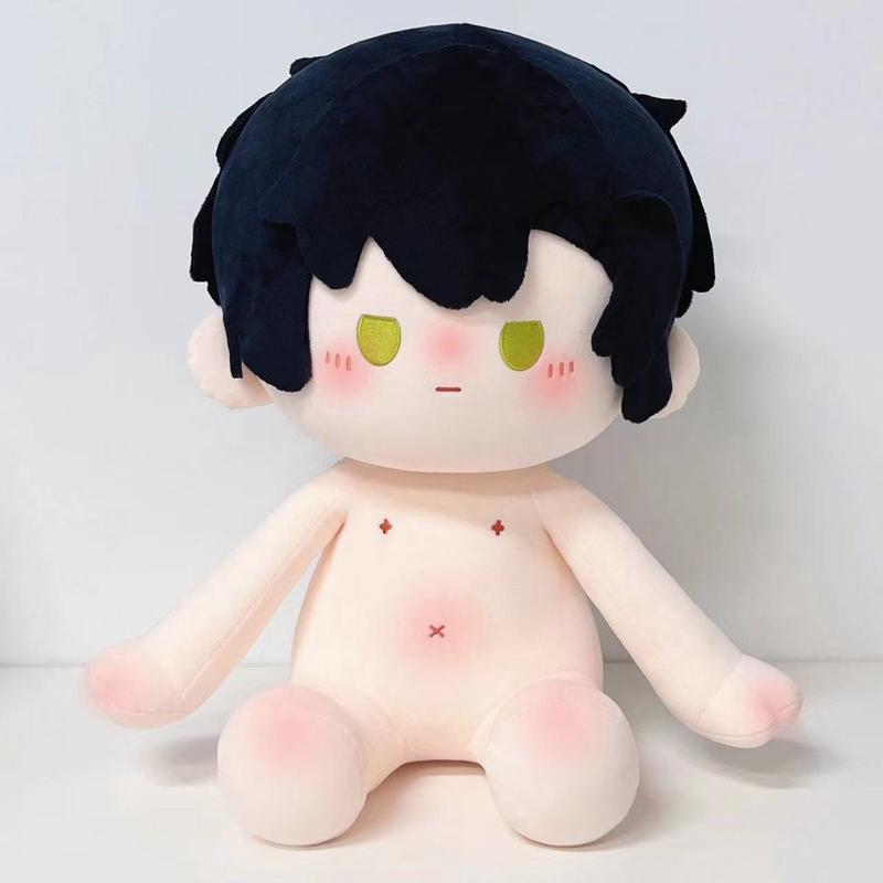 萌猪崽子恋与深空沈星回40cm棉花娃娃仿一番赏坐姿体同人二创