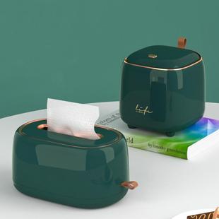 X1AW桌面垃圾桶按压式 迷你收纳桶办公桌餐厅卧室车载家用简约小杂