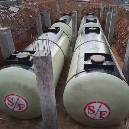 厂家地埋罐卧式地埋油罐加油站防腐地地油罐双层埋埋储油罐