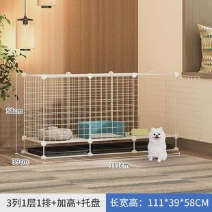 狗窝户外窝大号中大型家用室内猫带厕所宠物猫咪泰迪狗笼小型犬
