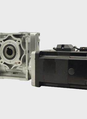 86蜗轮减速刹车无刷电机dc48v314w3000rpm减速比5-100