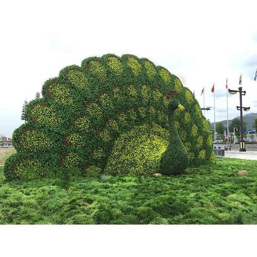 公园造型仿真户外绿雕节日布置景观雕塑仿真工艺园林创意摆件