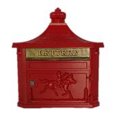 信报箱室外门牌号经典 地址古典壁挂小区信报箱铁皮邮箱别墅欧式