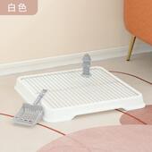 大号狗厕所平板式 不锈钢网防踩大型犬狗便盆中小型犬屎宠物狗尿盆