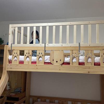 实木上下铺床加高护栏儿童子母床上下床围栏宝宝防摔防护栏杆挡板