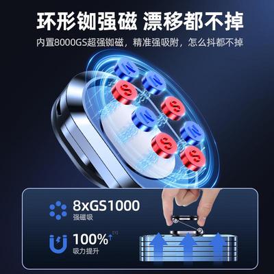 车载手机架支架2024新款车用磁吸式汽车上导航小车内支撑马小