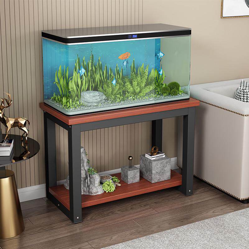 热销承重鱼缸架子客厅桌子双层柜子底柜托架底座专用落地支架底架