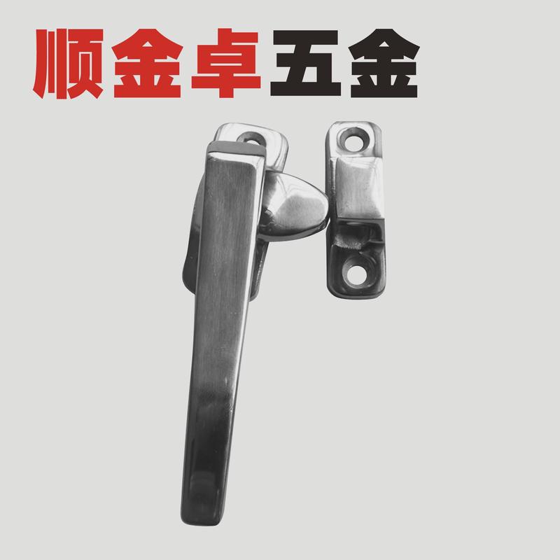 柜门铰链304不锈钢设备门把手自动工业化铰链箱体柜体门把手拉手