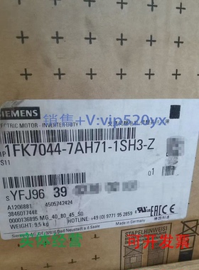 现货供应库卡机器人1FK7044-7AH71-1SH3-ZS11伺服电机00-136-895