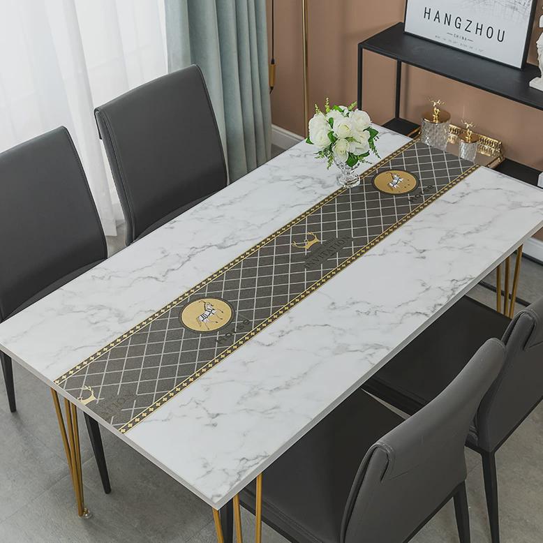 软免洗水晶板塑料玻璃磨砂台布防油茶几垫桌垫餐桌布防水PVC防烫