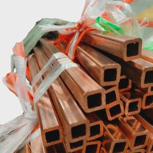 方管t2紫铜方管矩形管铜方管3 120mm空心紫铜销售导电导热性能