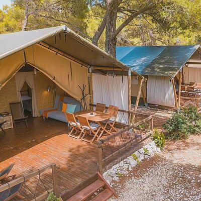 户外营地酒店帐篷露营帐篷酒店民宿帐篷星空屋休闲篷房tent