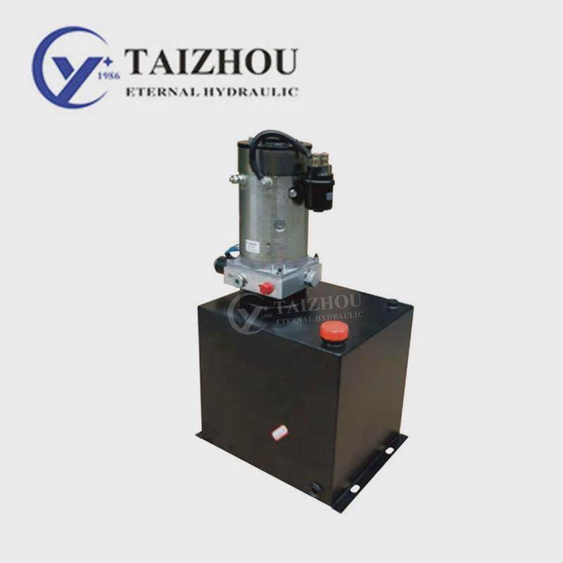 12v24v液压系统单元方便携带噪音小小排量用于高空作业车机械动力