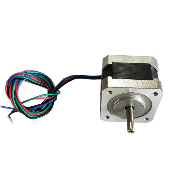 42两相步进电机nema171.8°机身34mm力矩0.28n.m厂家直销