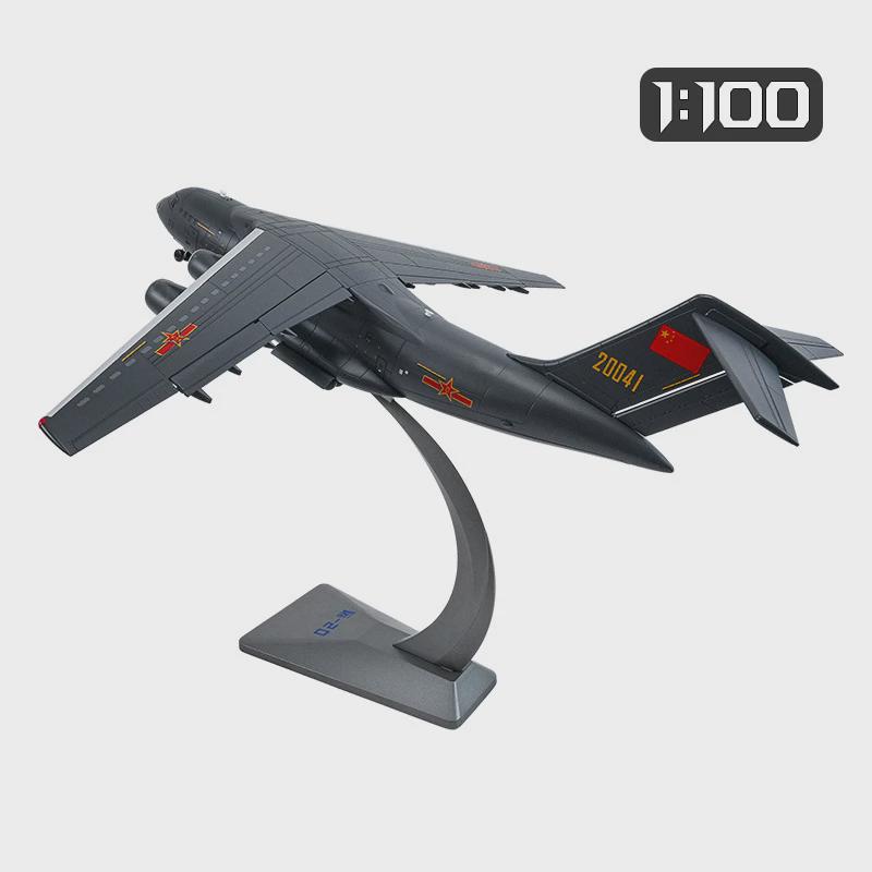 运20运输机模型1:130运20模型合金仿真飞机模型1:100运20飞机模型