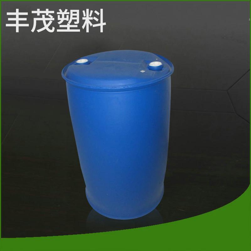 200l蓝色大口塑料罐化工桶塑料包装pp加厚工用化大桶厂家供应