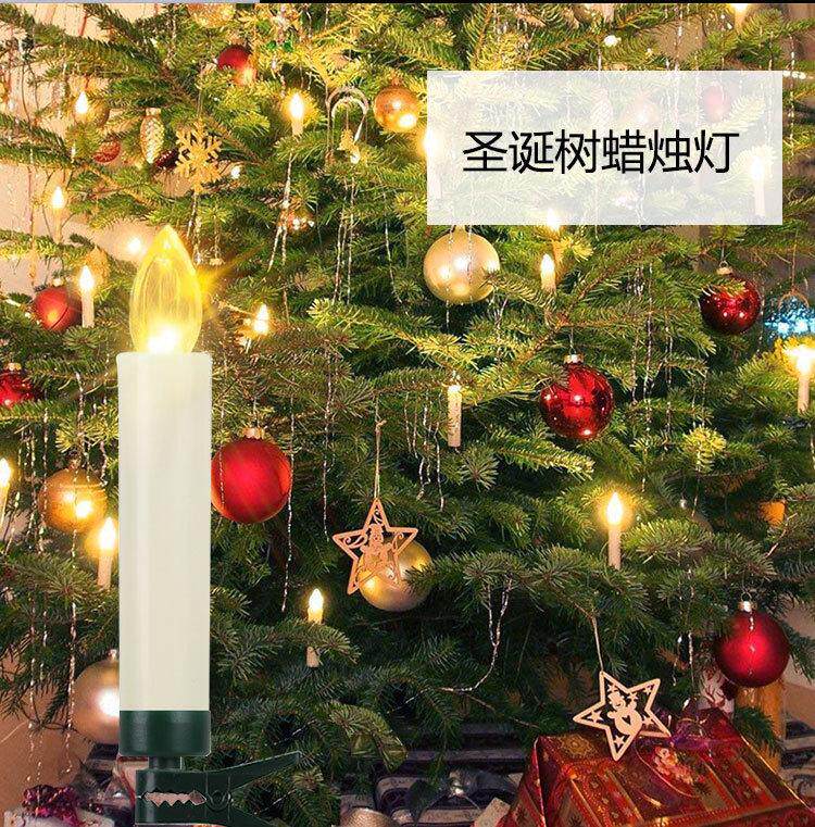 Свеча воск свеча елки с зажим присоска подключить Вставлять стрелка монтаж свеча день рождения рождество декоративный синхронизация 