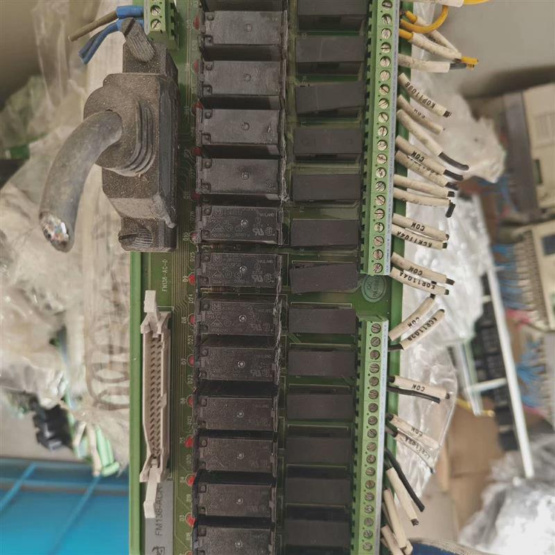 议价[议价]拆机和利时FM138-ACR-C端子板，功能包好，有十几个，