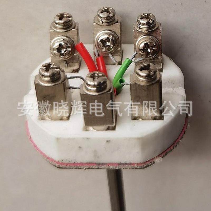 pt100双支铠装热电阻芯配耐磨用wzp2n-230热电阻