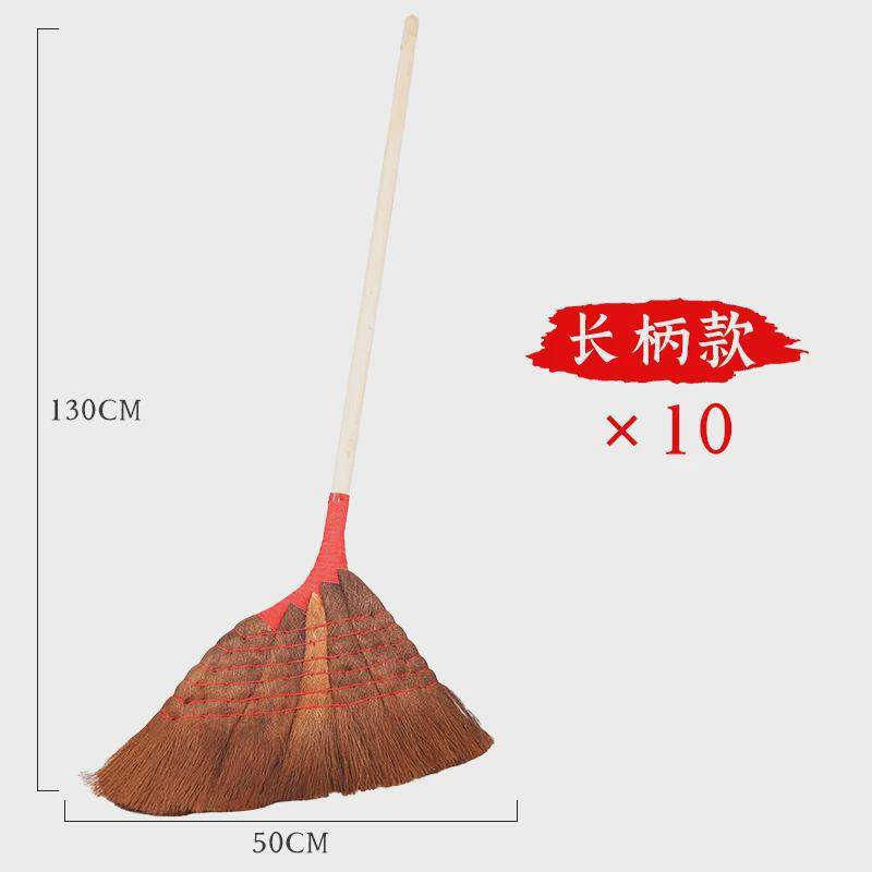 棕品工厂车间扫地笤帚农村户外庭院老式大新扫把簸箕套装家用