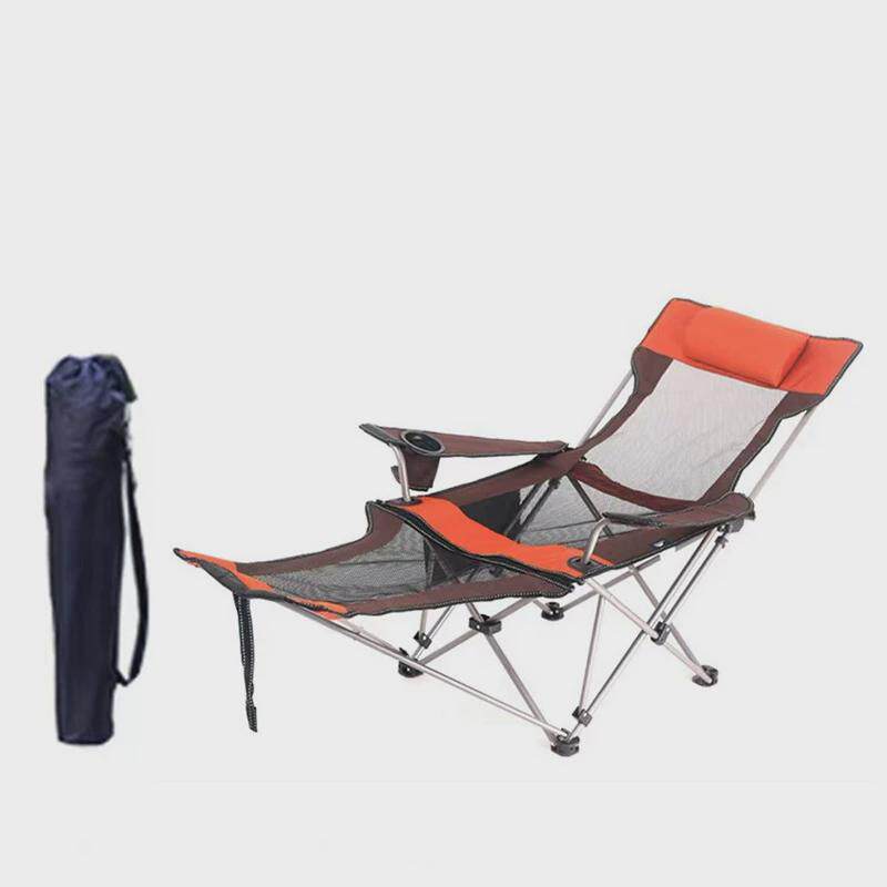 折叠躺椅办公室午休午睡椅靠背超轻便携式休闲椅子床户外沙滩椅