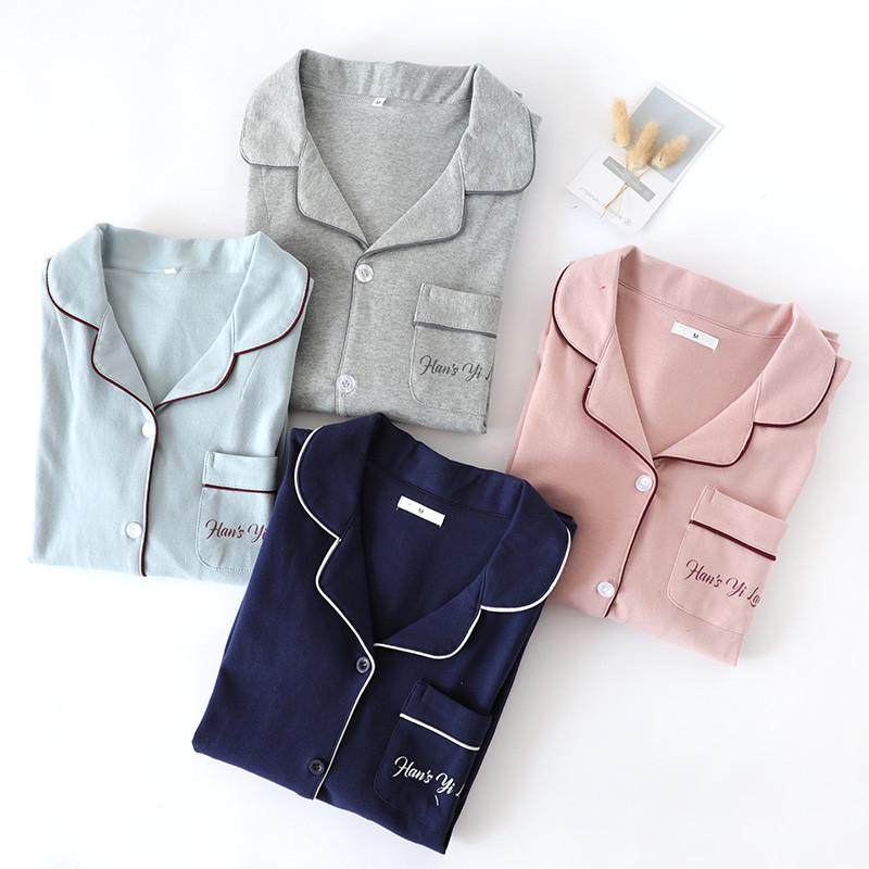 日系情侣睡衣长袖纯棉春秋季全棉女款男士冬款家居服套装棉毛,女士内衣/男士内衣/家居服,睡衣/家居服套装,淘宝优惠券,粉丝福利购,淘宝优惠卷