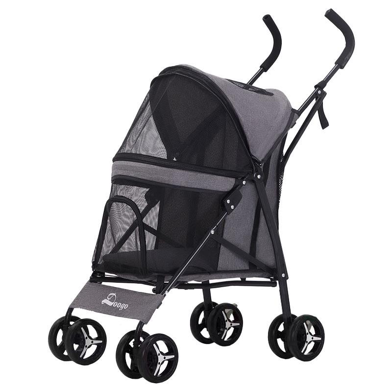 轻便折叠小推车手推车狗狗猫犬泰迪推车四轮宠物宠物户外出行推车