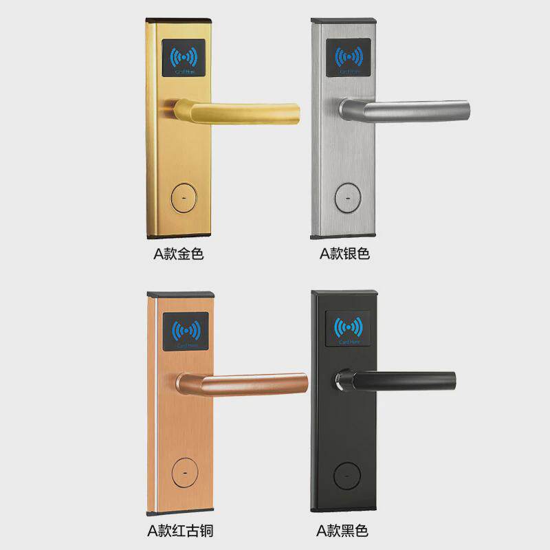 源天祥不锈钢酒店门锁感应锁刷卡锁客房磁卡锁公寓民宿宾馆智能锁