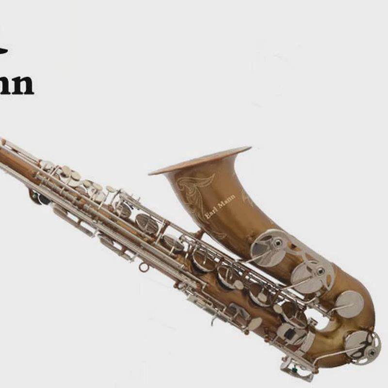 伊尔曼乐器earlmann电泳复古镍键降b次中音萨克斯sax萨克斯管