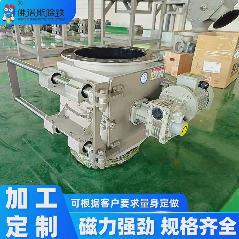轻型诺斯旋转式除铁器佛自卸式圆形磁铁强力吸铁石旋转式除铁器