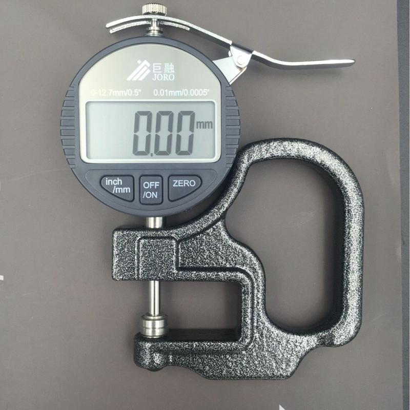 巨融测厚仪测量厚度高精度0.001数显千分尺厚度规纸张薄膜厚度测