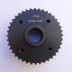 生产销售t型齿同步带轮加工定做45 钢发黑调质工业用同步带轮