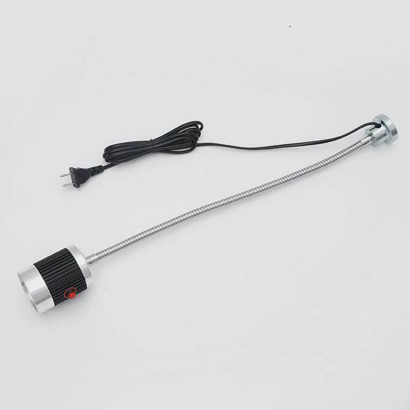 led式220v强磁吸机床工作灯车床冲床长臂工业设备强光照明灯24v