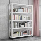 家用货架置物架多层落地阳台仓库移动可储物架地下室杂物收纳架子