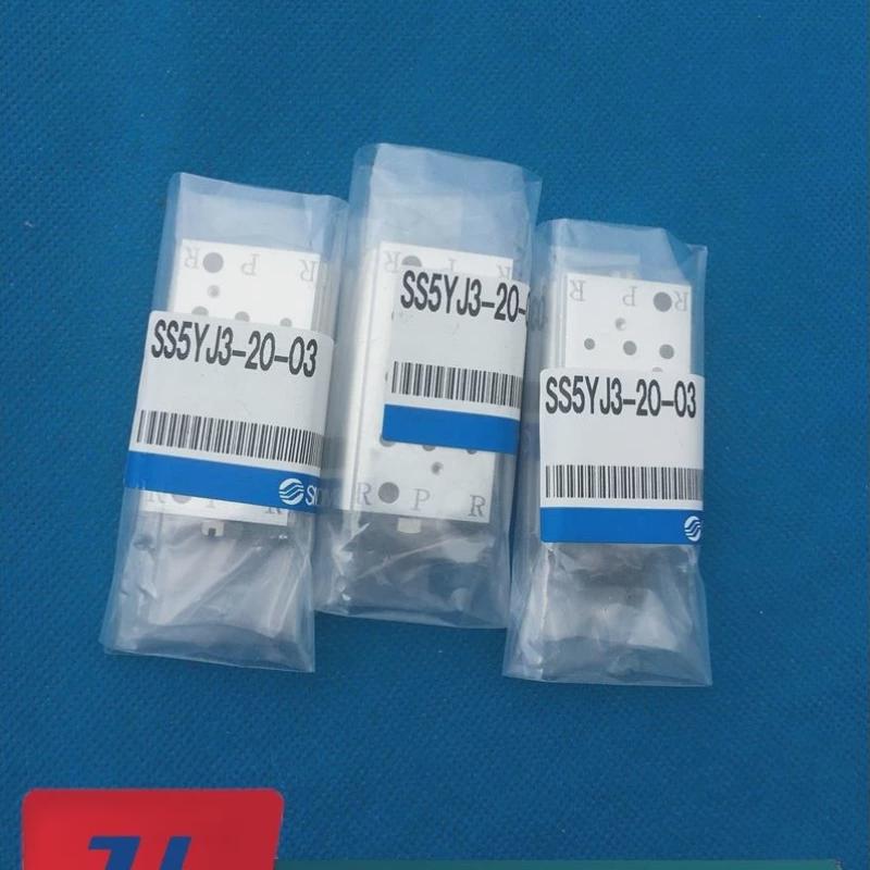 议价议价SMC全新电磁阀SYJ3123-5MZ-M3 n底座 SS5YJ3-20-03