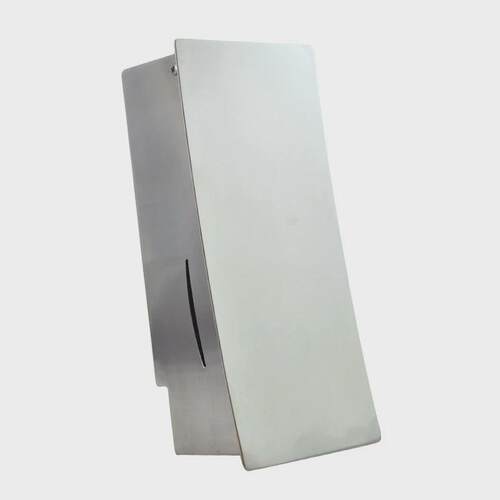 304不锈钢卫生间壁挂式手动按压家用盒沐浴洗手液浴室方形皂液器