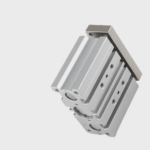 SMC三轴三杆气缸MGPM20*75带导杆薄型气缸