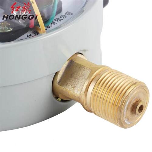 热销红旗YXC-100磁助式电接点压力表0-1.6MPa压力表30VA电触点M20