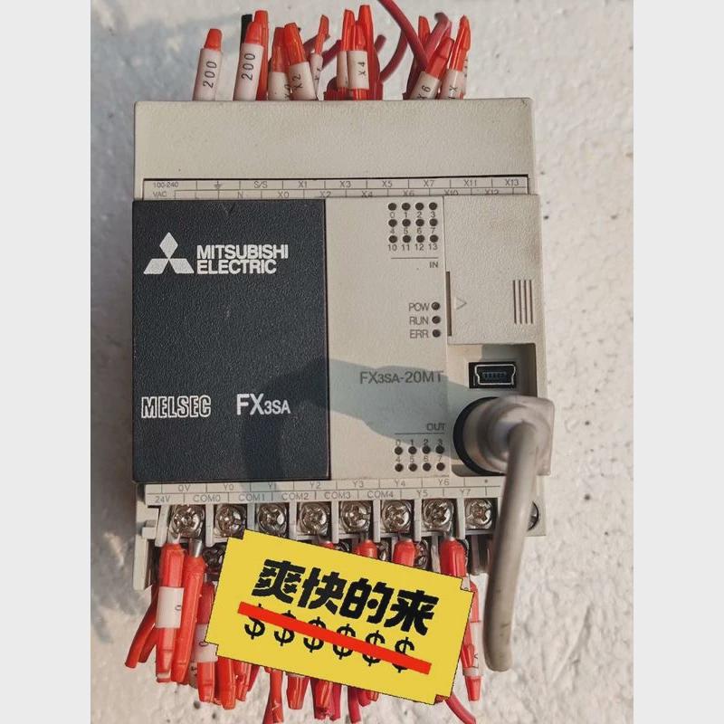 议价二手拆机原装日本进口三菱PLC FX3SA-20MT-CM，议价