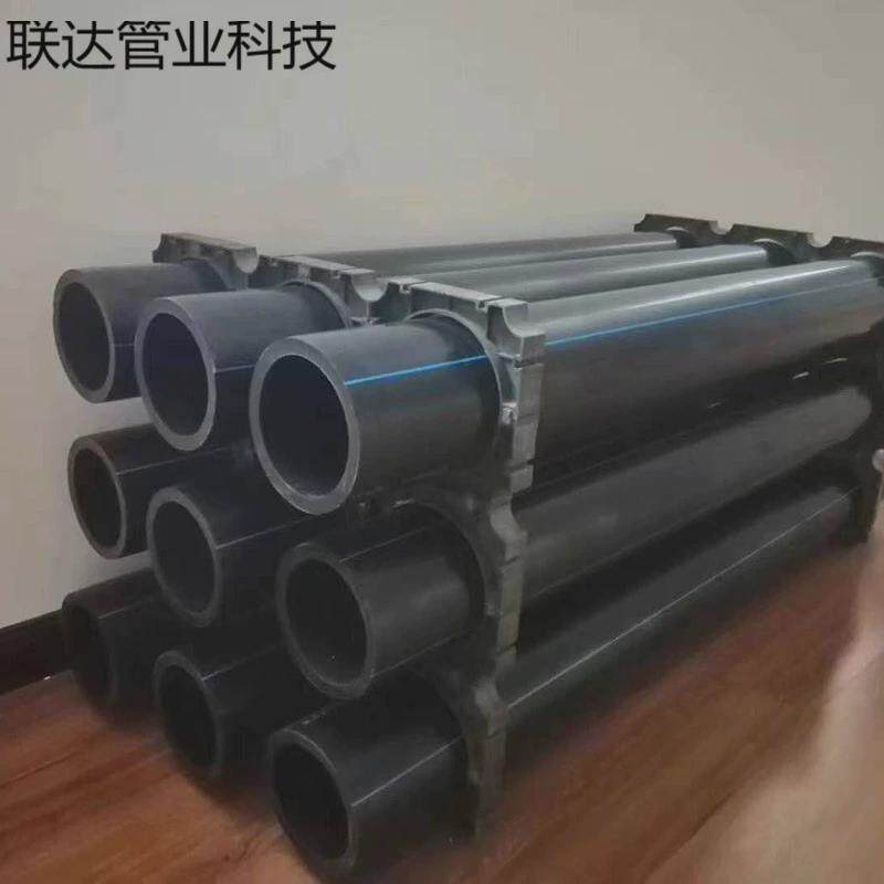 大口径pe管材给水管聚乙烯消防骨架埋黑色pepe直管盘管消防管