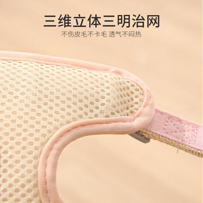 胸背带狗链尼龙合金胸背卡通刺绣带包胸背牵引绳牵引宠物用品