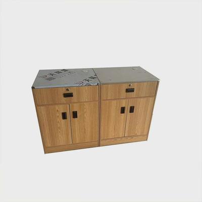 超市生鲜店称台水果店收银台水果蔬菜打称台木制不锈钢打包称重台