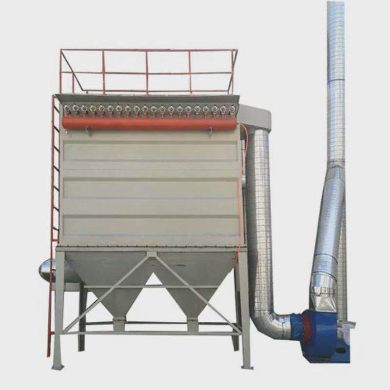 布袋除尘器高温锅炉布袋除尘器小型工业单机脉冲除尘器仓顶除尘器
